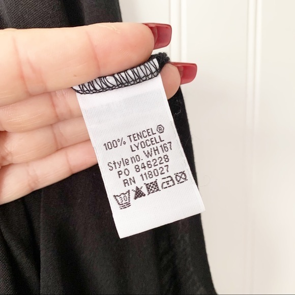 Boden Womens 8 Black Ruched Jersey Dress - Picture 5 of 6